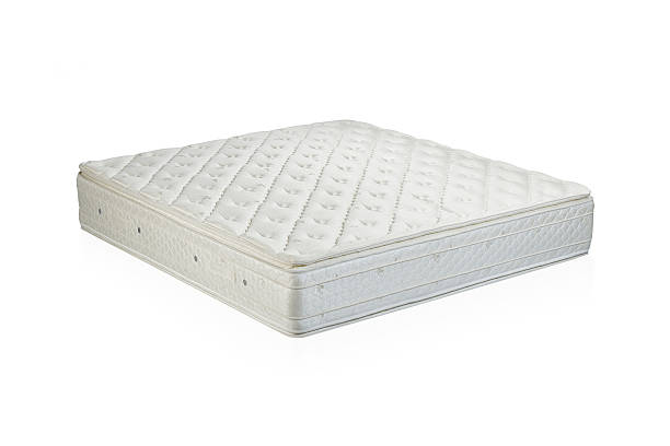 Mattress bedding accessories isolated stock photo