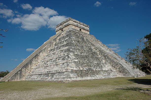 Mayan Pyramid stock photo