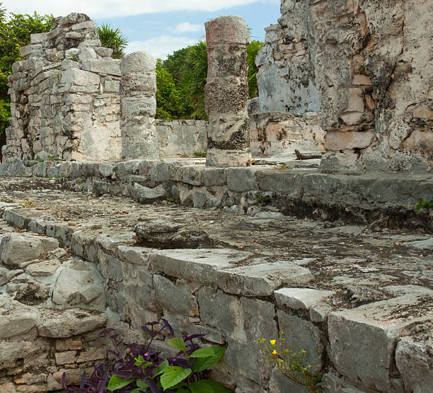 Mayan Ruins. stock photo