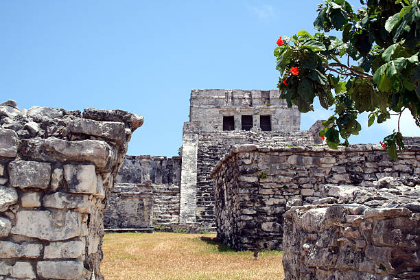 Mayan Ruins stock photo