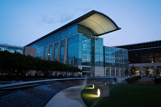 McCormick Place in Chicago stock photo