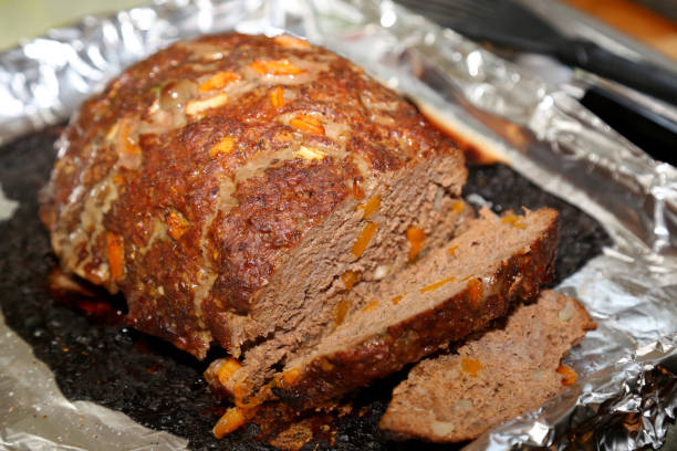 고기 덩어리 - meat loaf 뉴스 사진 이미지