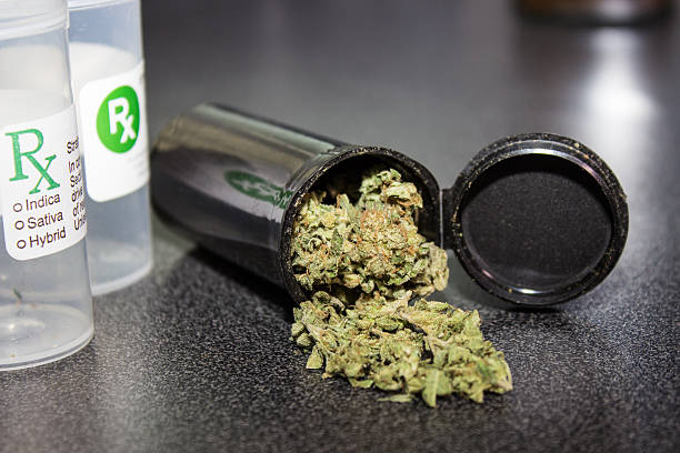 Medical Marijuana Cap stock photo