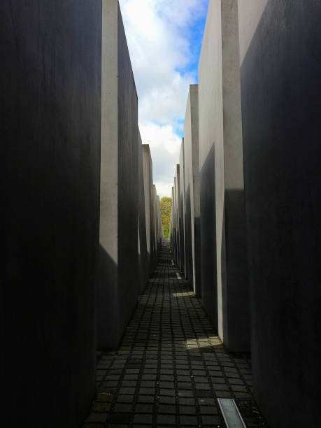 Memorial of the Murdered Jews of Europe in Berlin, Germany - Stock Photos stock photo