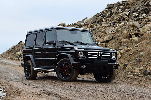 Mercedes-Benz G-Class on the road 