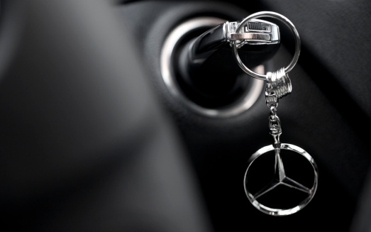 Mercedesbenz Key Chain Stock Photo Download Image Now Istock
