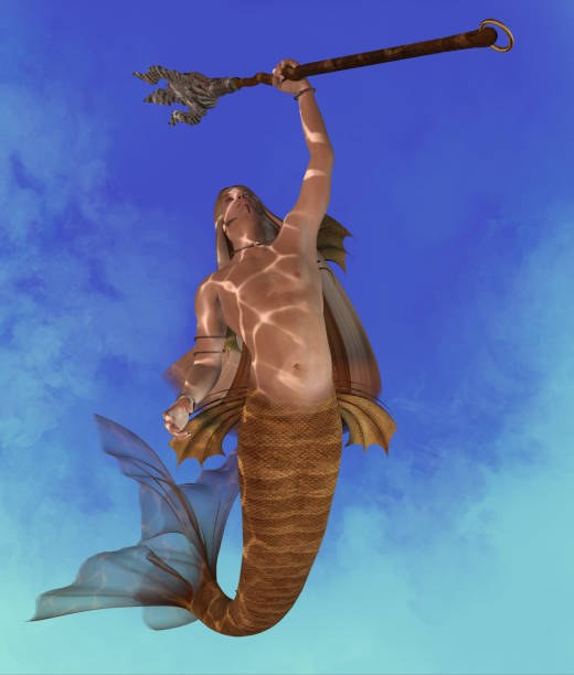 Merman A Merman is a mythical lengendary creature who may be a handsome seductor made of a man with a fish tail. merman stock pictures, royalty-free photos & images