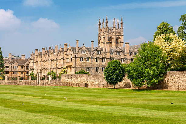 Merton College. Oxford, UK stock photo