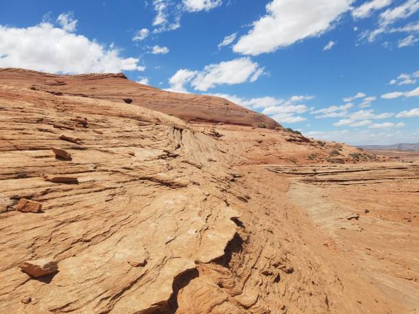 Mesa's Sandstone Formation in Arizona, Hanging Garden stock photo