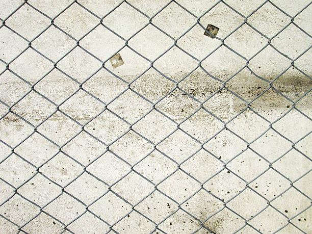 Mesh with the old walls Mesh with the old walls linkage effect stock pictures, royalty-free photos & images