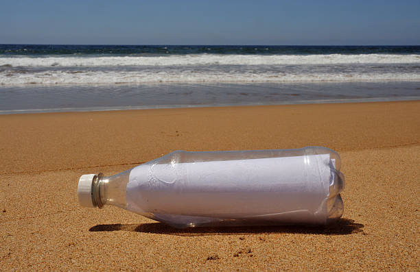 Message in a Bottle stock photo