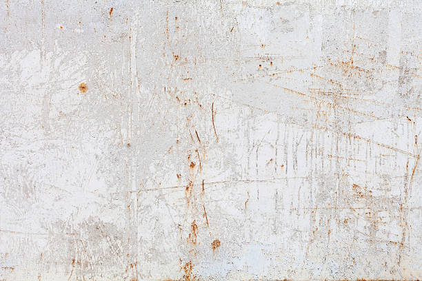Metal background Old rusty white metal background. rusty stock pictures, royalty-free photos & images