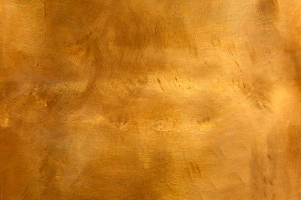 metal copper background abstract scratchy mottled texture xl - goud metaal stockfoto's en -beelden