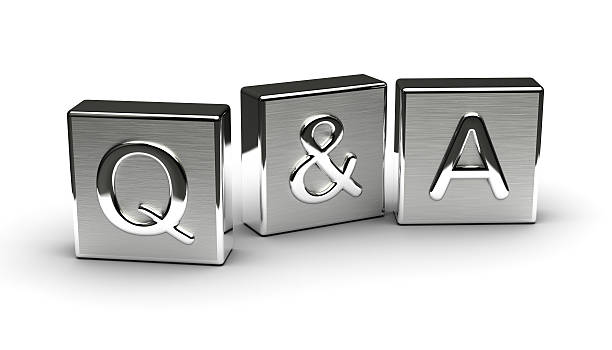 Metal Q&A Text Metal Career Text (isolated on white background) q and a photos stock pictures, royalty-free photos & images