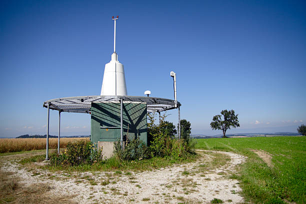 Meteorological Station stock photo