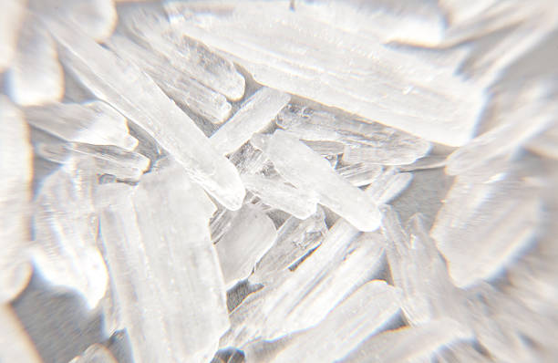 Methamphetamine also known as crystal meth stock photo