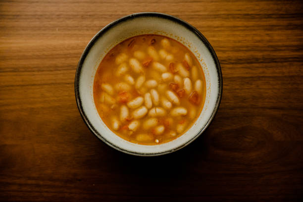 Mexican beans stock photo