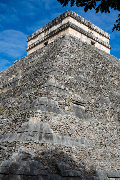 Mexican culture.Historical landmark.Pyramid 3 stock photo