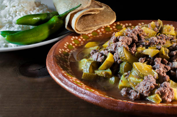 メキシコ料理, ピカディージョ - とうもろこし チリ共和国 ストックフォトと画像