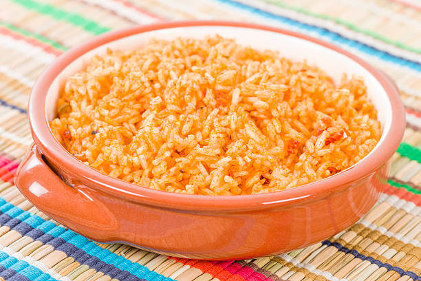 Mexican Rice stock photo