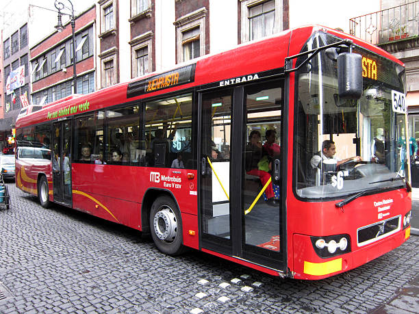 Mexico City Bus stock photo