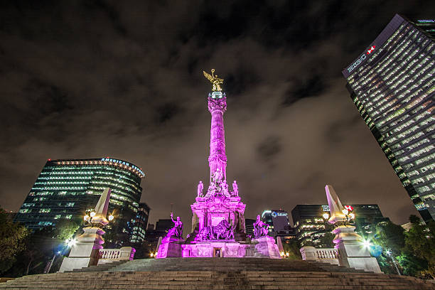 Mexico City downtown stock photo