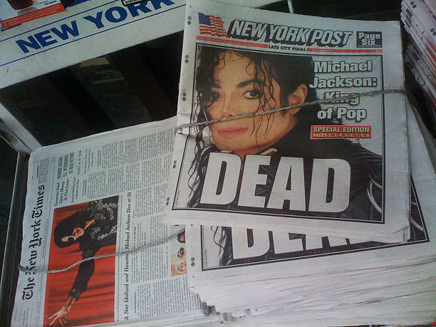 Michael Jackson Dead  2009 stock pictures, royalty-free photos & images