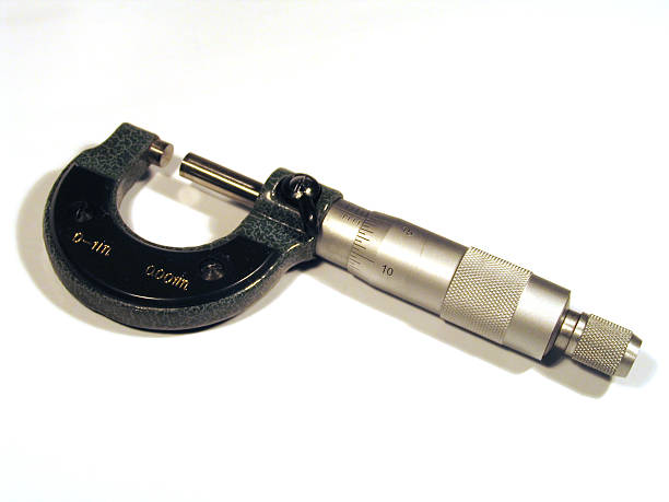 Micrometer stock photo