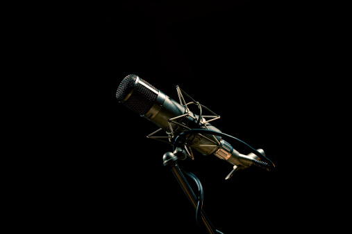 Microphone as used by The Beatles in Abbey Road Studio's, London.