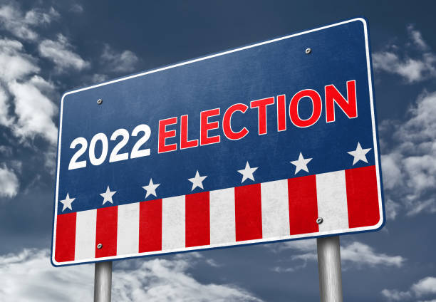 2022 Midterm Election in United States of America stock photo