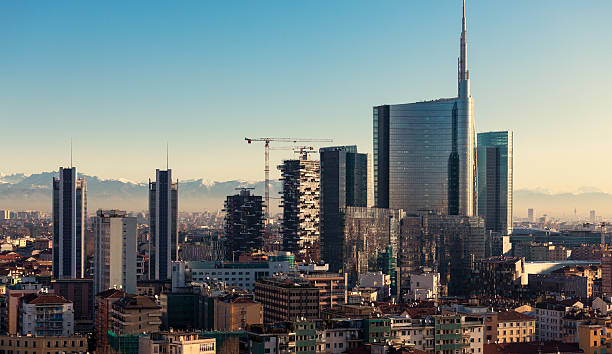 Milano Skyscrapers stock photo