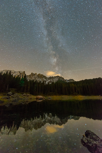 Milky Way At Dolomites Stock Photo Download Image Now Istock