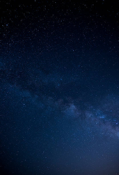 milky way in the galaxy stock photo