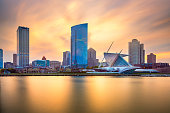 istock Milwaukee, Wisconsin, USA downtown city skyline on Lake Michigan 1155452568
