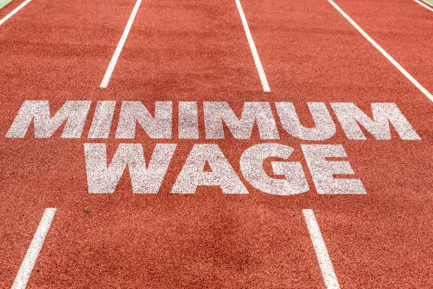 Minimum Wage Minimum Wage sign minimum wage stock pictures, royalty-free photos & images