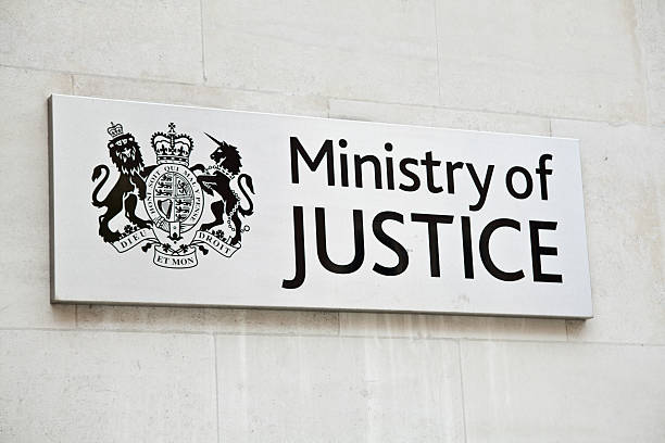 Ministry of Justice, United Kingdom stock photo