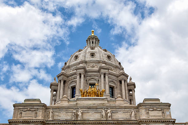 Minnesota State Capitol stock photo