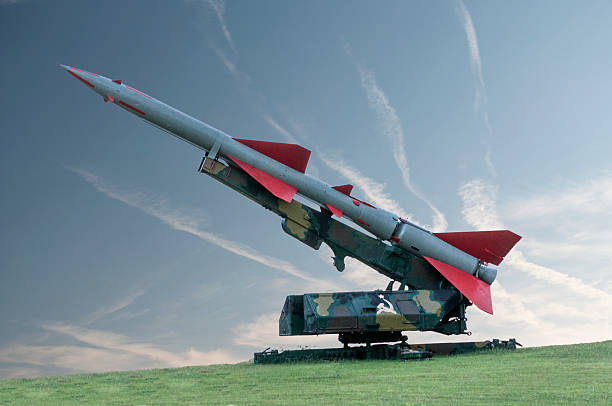 Missile stock photo
