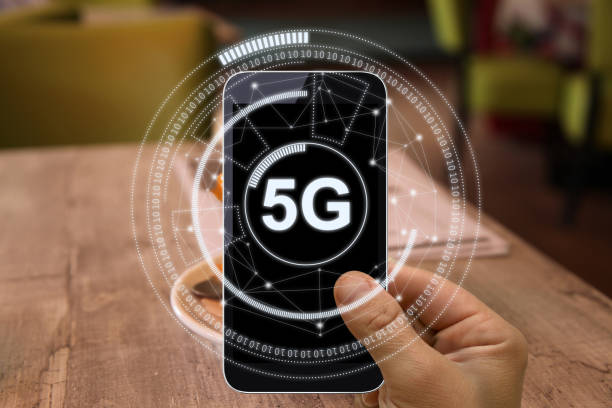 5G mobile phone network security connection internet communication 5G mobile phone network security connection internet communication 5g stock pictures, royalty-free photos & images
