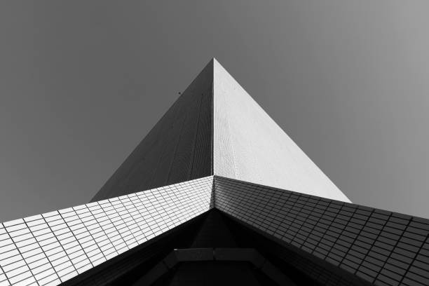 Modern building abstract stock photo