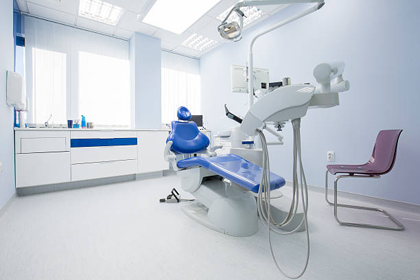 modern dental office interior - vårdklinik bildbanksfoton och bilder