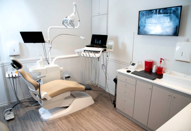 Modern dental office stock photo