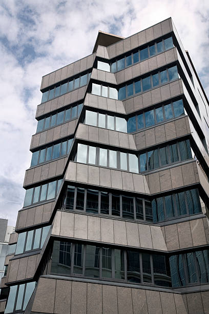 Modern Glass and Concrete Office Block-See Below for Related Images Birmingham Highrise. roofing companies birmingham stock pictures, royalty-free photos & images