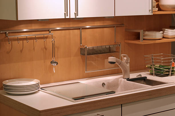 Modern life - drainboard kitchen sink 