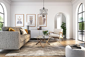 istock Modern living room interior - 3d render 1311442955