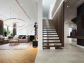 istock Modern luxury home interior 1311356176