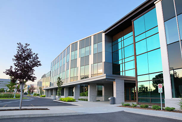 Modern Office Building Exterior stock photo