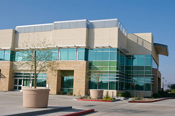 Modern Scottsdale Style Building  stock photo