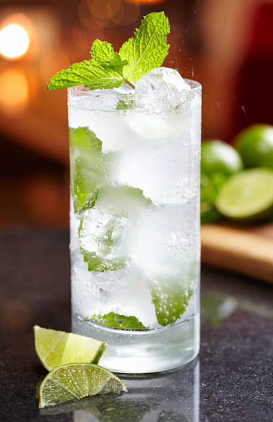 Mojito  highball glass stock pictures, royalty-free photos & images