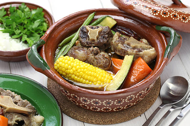 モールド olla 、メキシコ料理 - とうもろこし チリ共和国 ストックフォトと画像